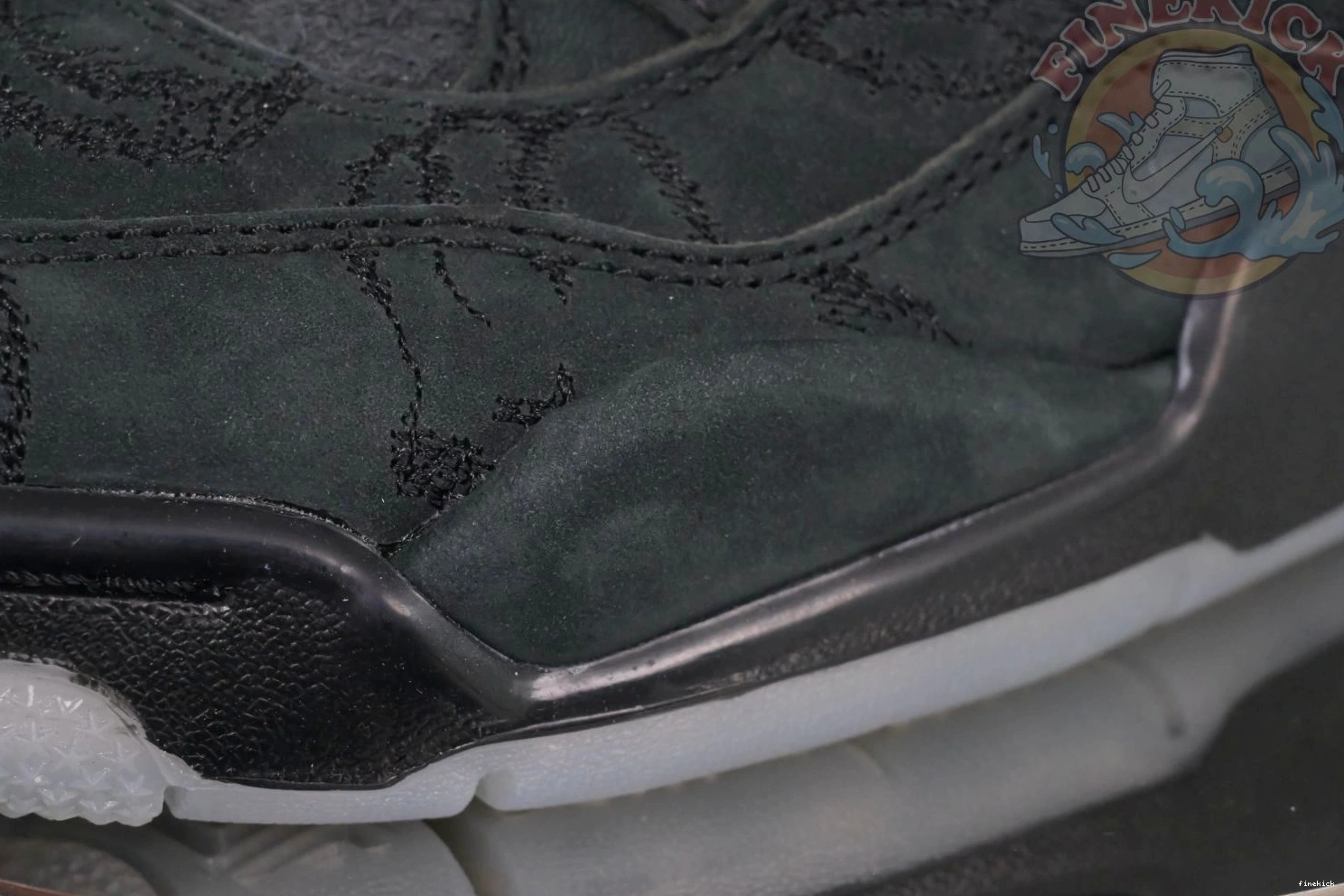 black kaws Jordan Air 4 Jordan 0217